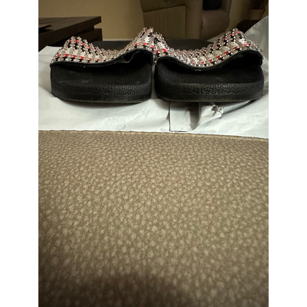 International Concepts Rhinestone Stripe Sandals - Size 11 - Picture 2 of 8